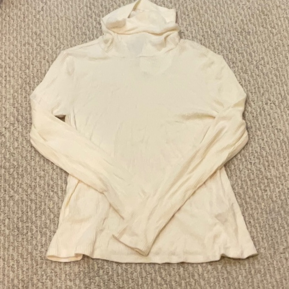 Karen Kane Cream Cowl Neck Sweater